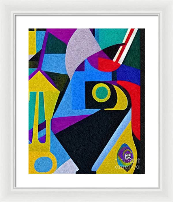 Chromatic Mosaic - Framed Print