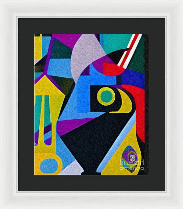 Chromatic Mosaic - Framed Print