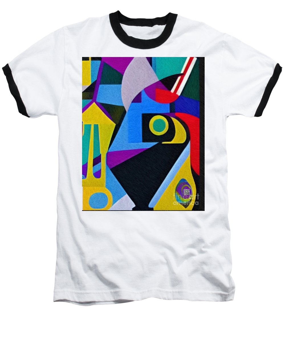 Chromatic Mosaic - Baseball T-Shirt