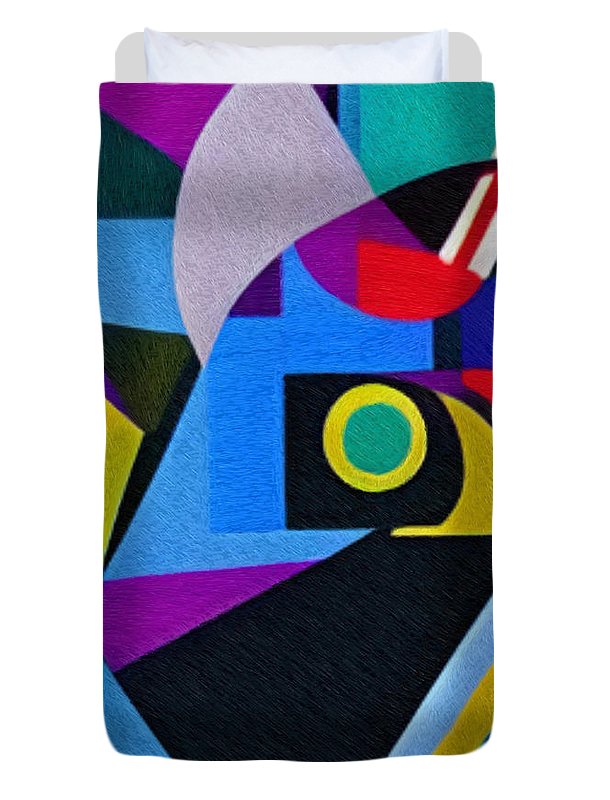 Chromatic Mosaic - Duvet Cover