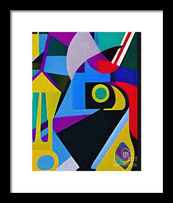 Chromatic Mosaic - Framed Print