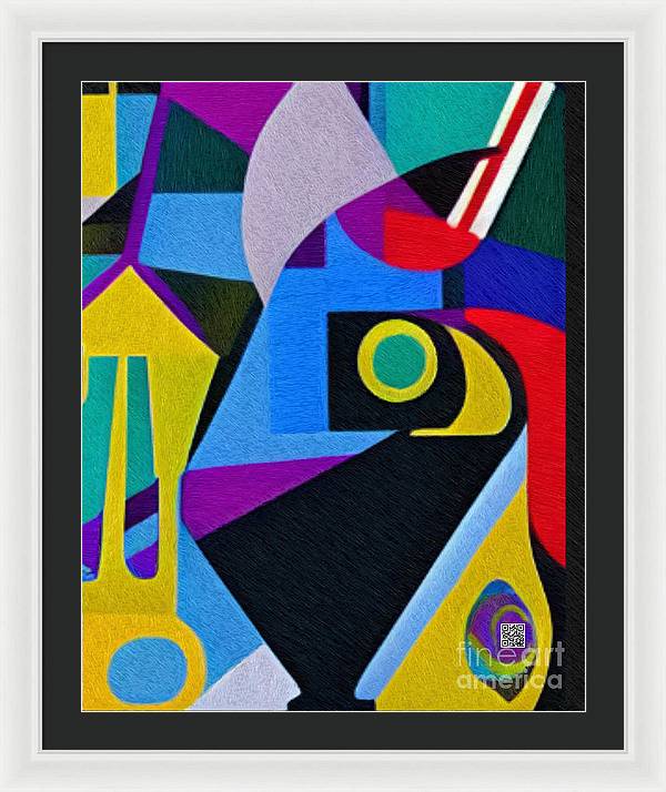 Chromatic Mosaic - Framed Print