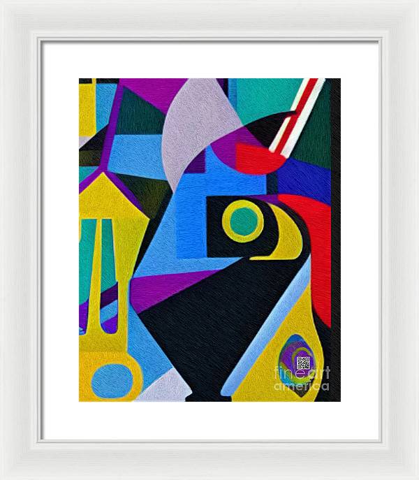 Chromatic Mosaic - Framed Print