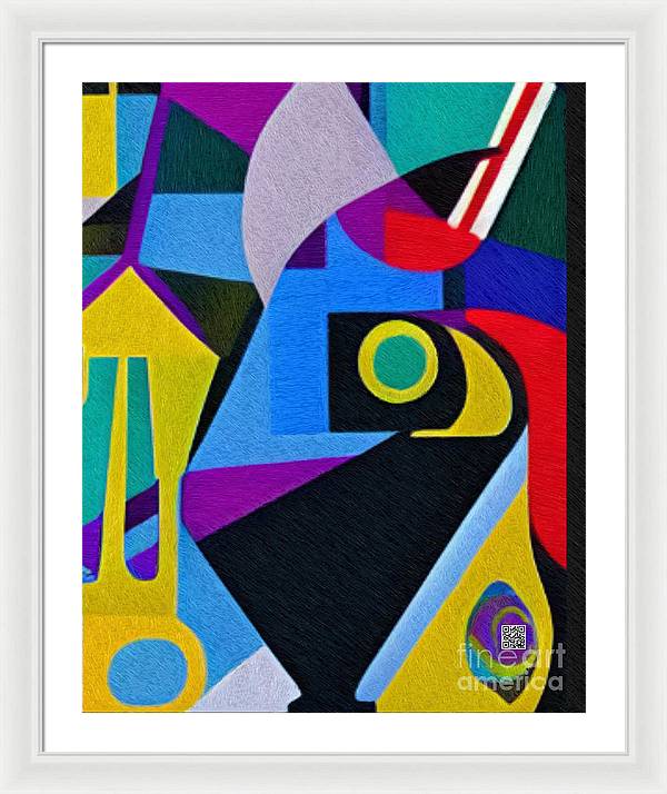 Chromatic Mosaic - Framed Print