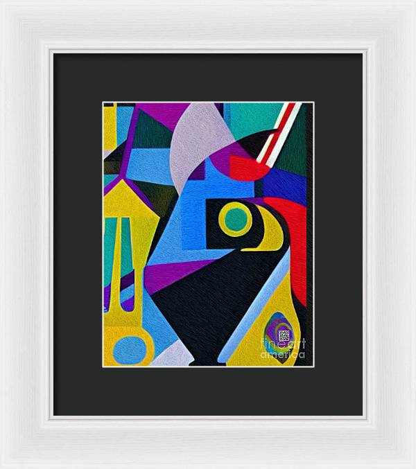 Chromatic Mosaic - Framed Print