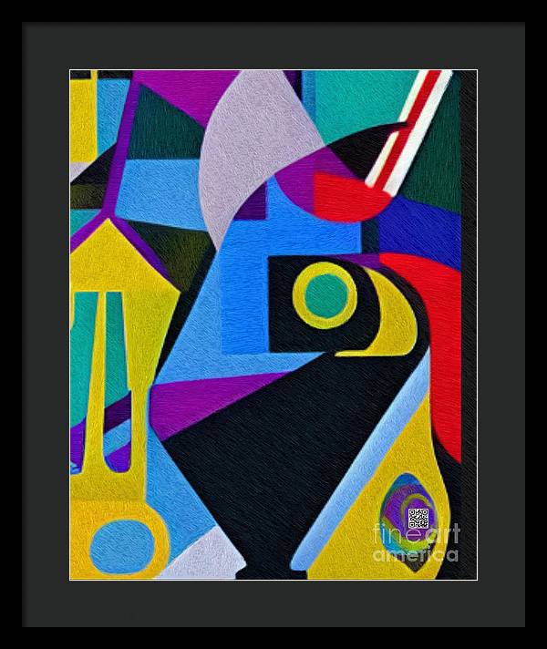 Chromatic Mosaic - Framed Print