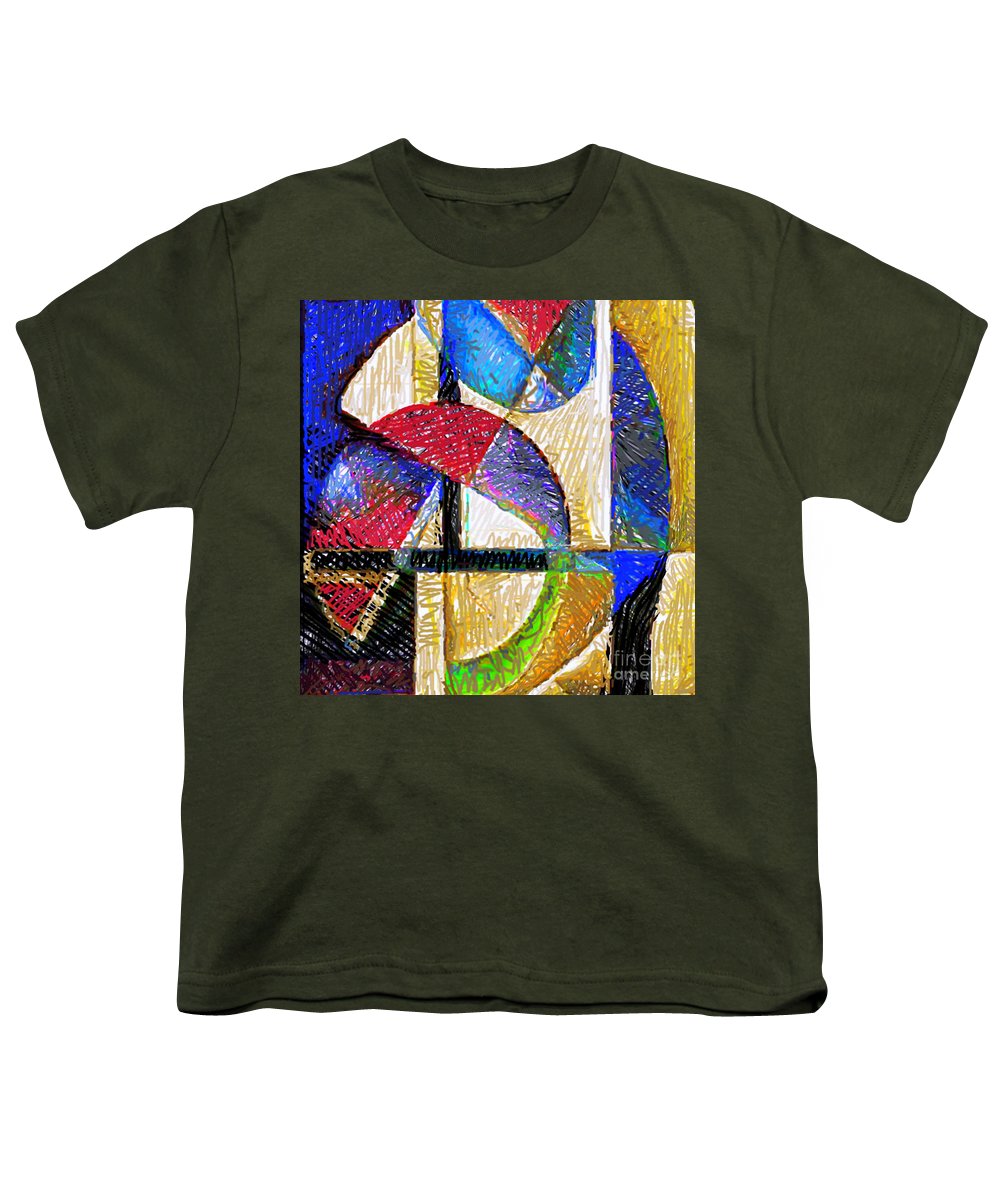 Circles And Shapes - Youth T-Shirt