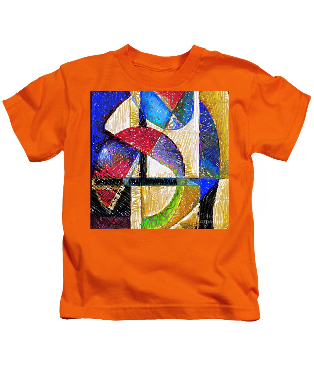 Circles And Shapes - Kids T-Shirt