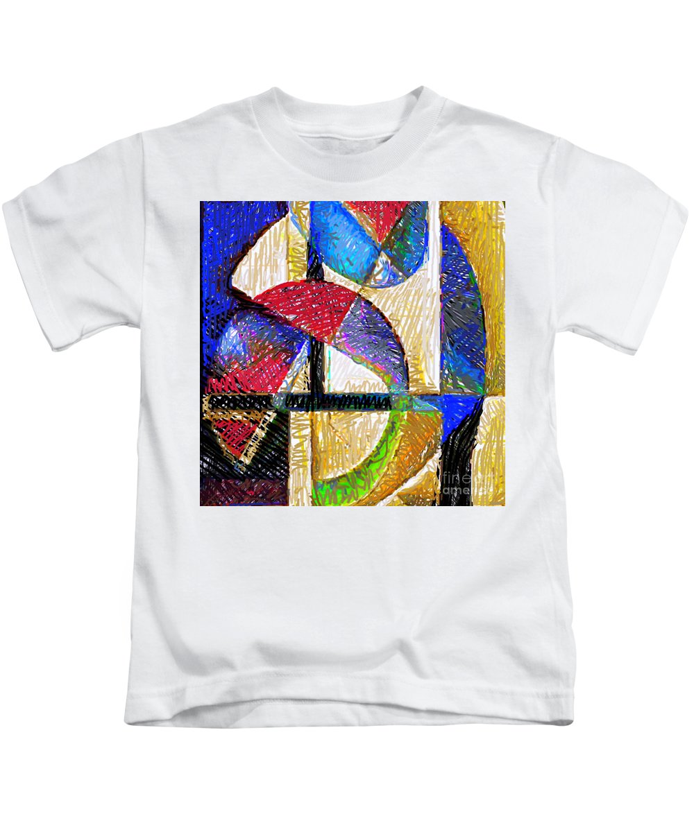 Circles And Shapes - Kids T-Shirt