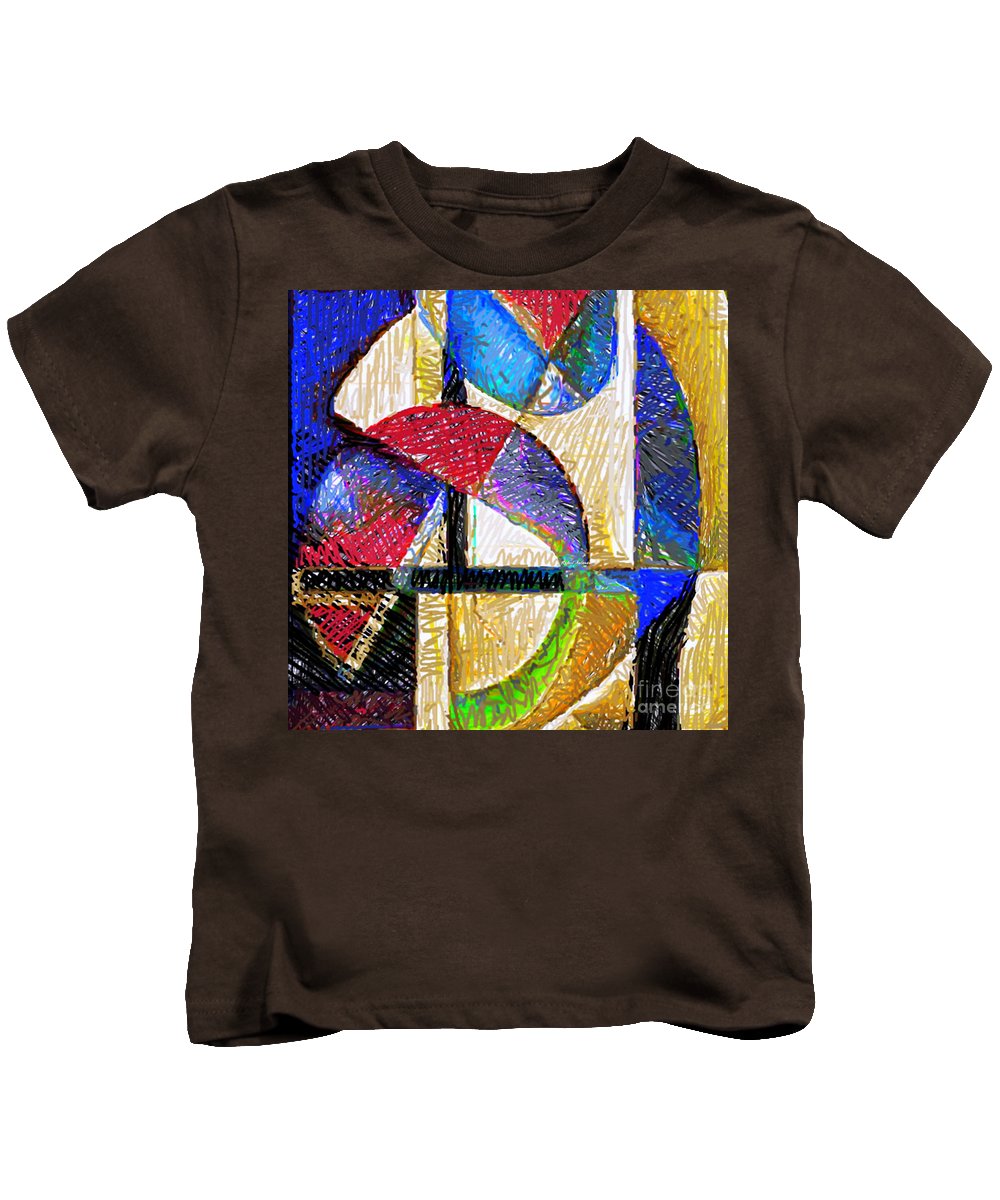 Circles And Shapes - Kids T-Shirt