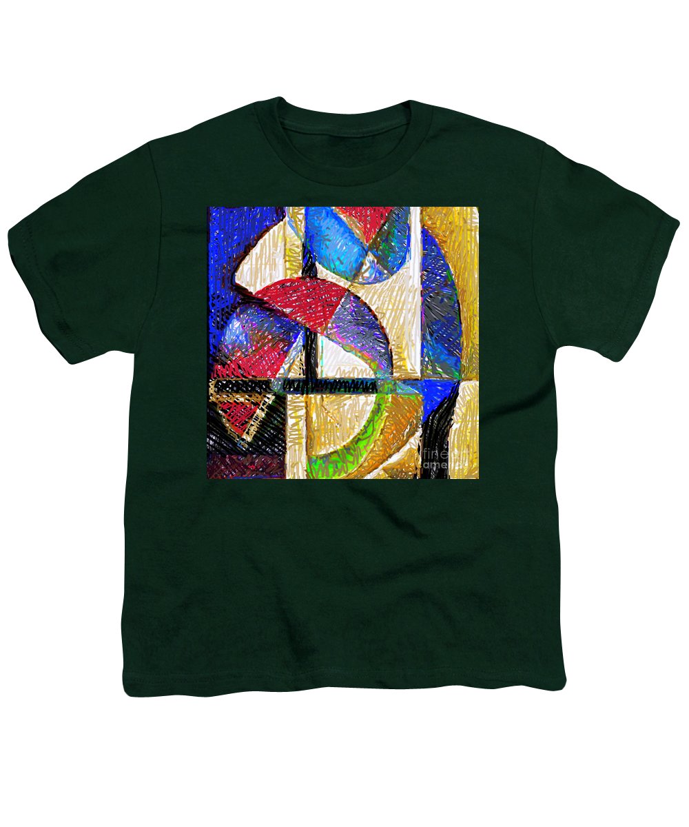 Circles And Shapes - Youth T-Shirt