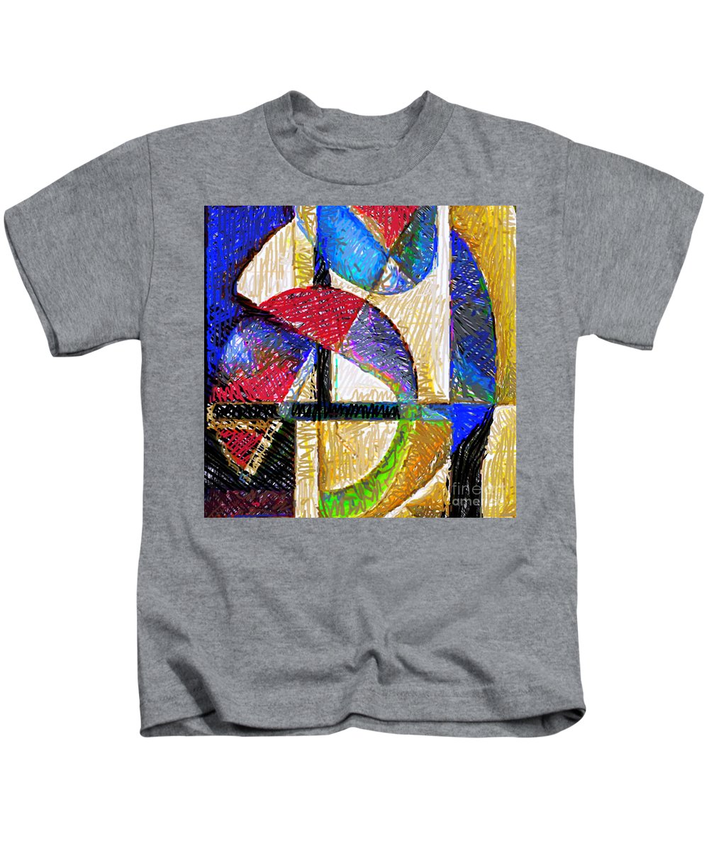 Circles And Shapes - Kids T-Shirt