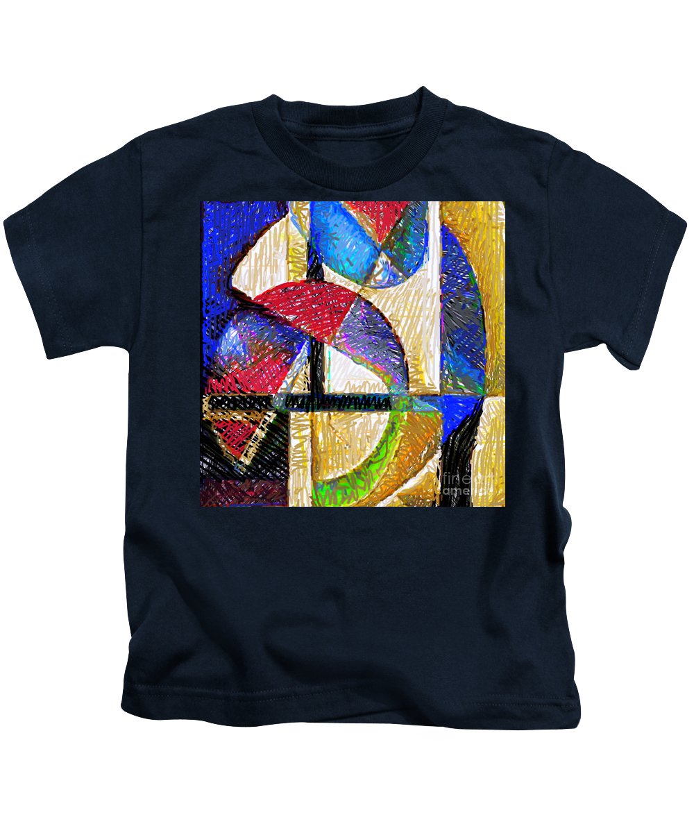 Circles And Shapes - Kids T-Shirt