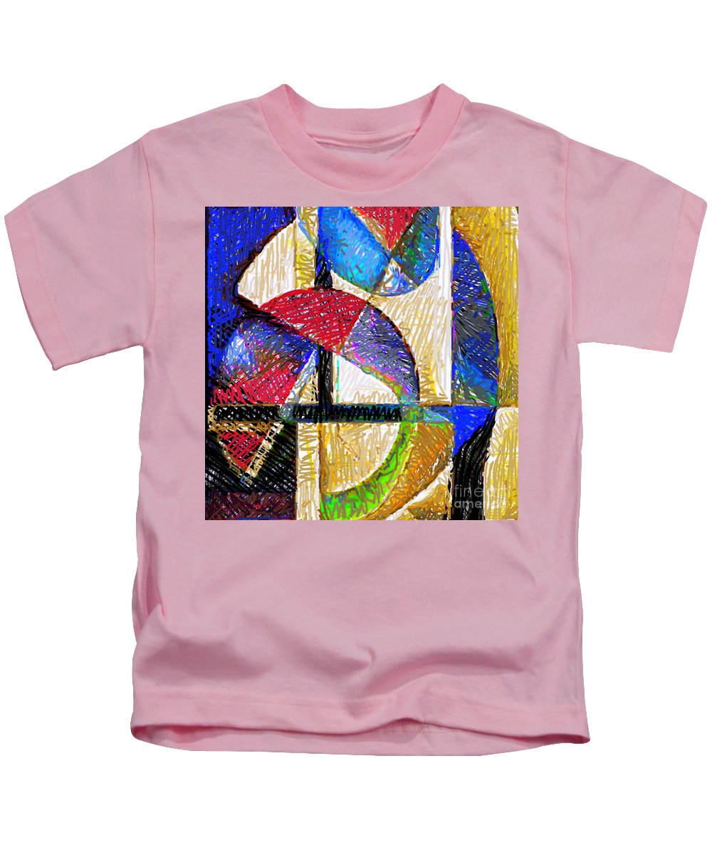 Circles And Shapes - Kids T-Shirt