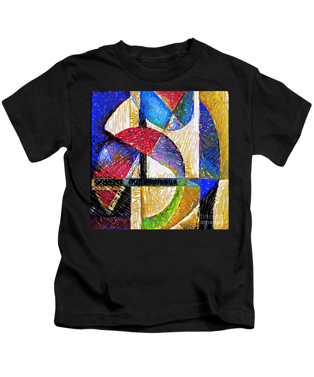 Circles And Shapes - Kids T-Shirt