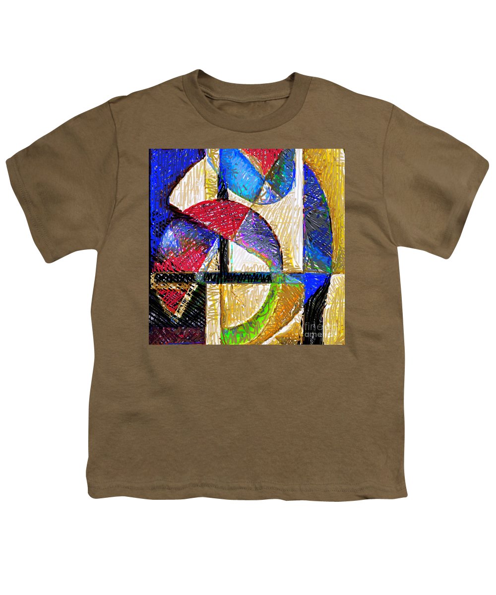 Circles And Shapes - Youth T-Shirt