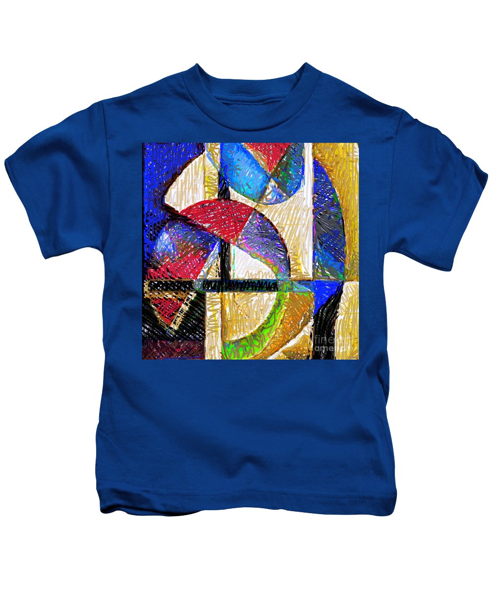 Circles And Shapes - Kids T-Shirt