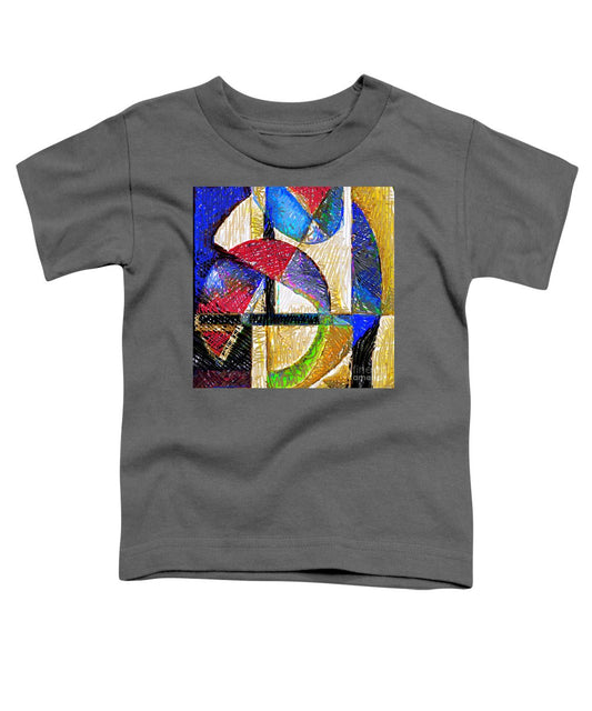 Circles And Shapes - Toddler T-Shirt