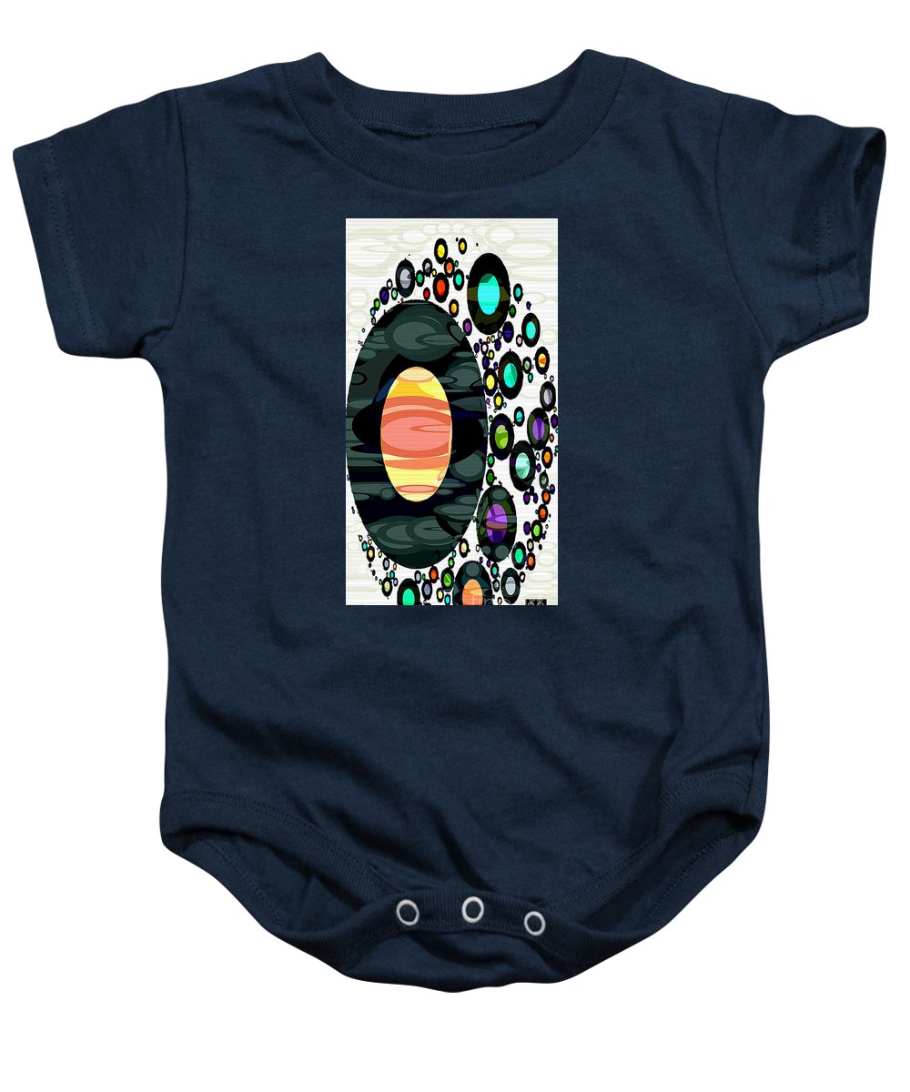 Circles - Baby Onesie