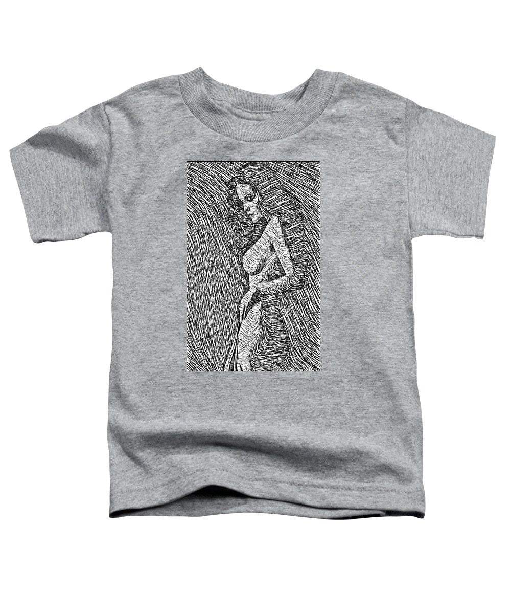 Toddler T-Shirt - Classic Beauty In Black And White