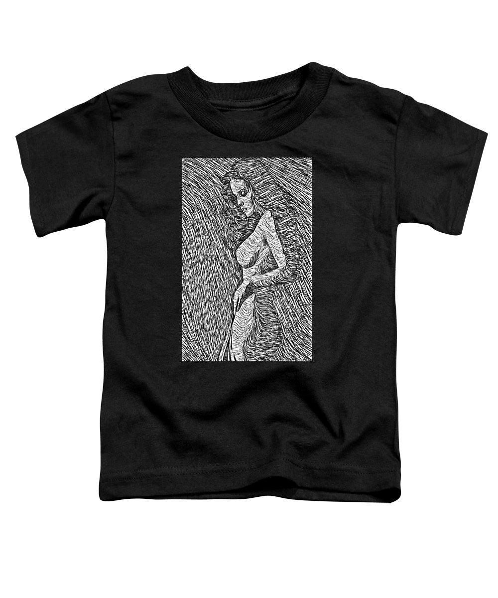 Toddler T-Shirt - Classic Beauty In Black And White