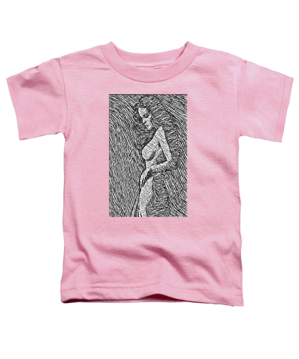 Toddler T-Shirt - Classic Beauty In Black And White