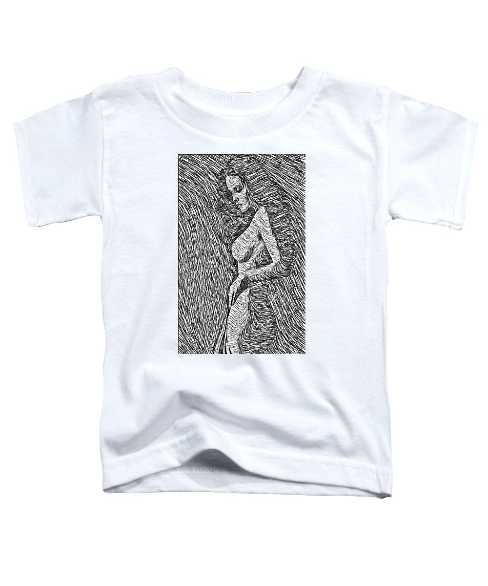 Toddler T-Shirt - Classic Beauty In Black And White