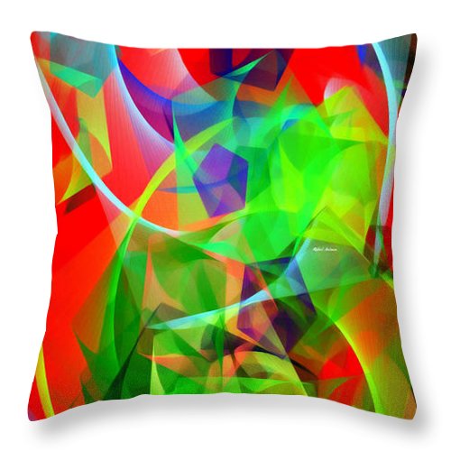 Color Dance 3720 - Throw Pillow