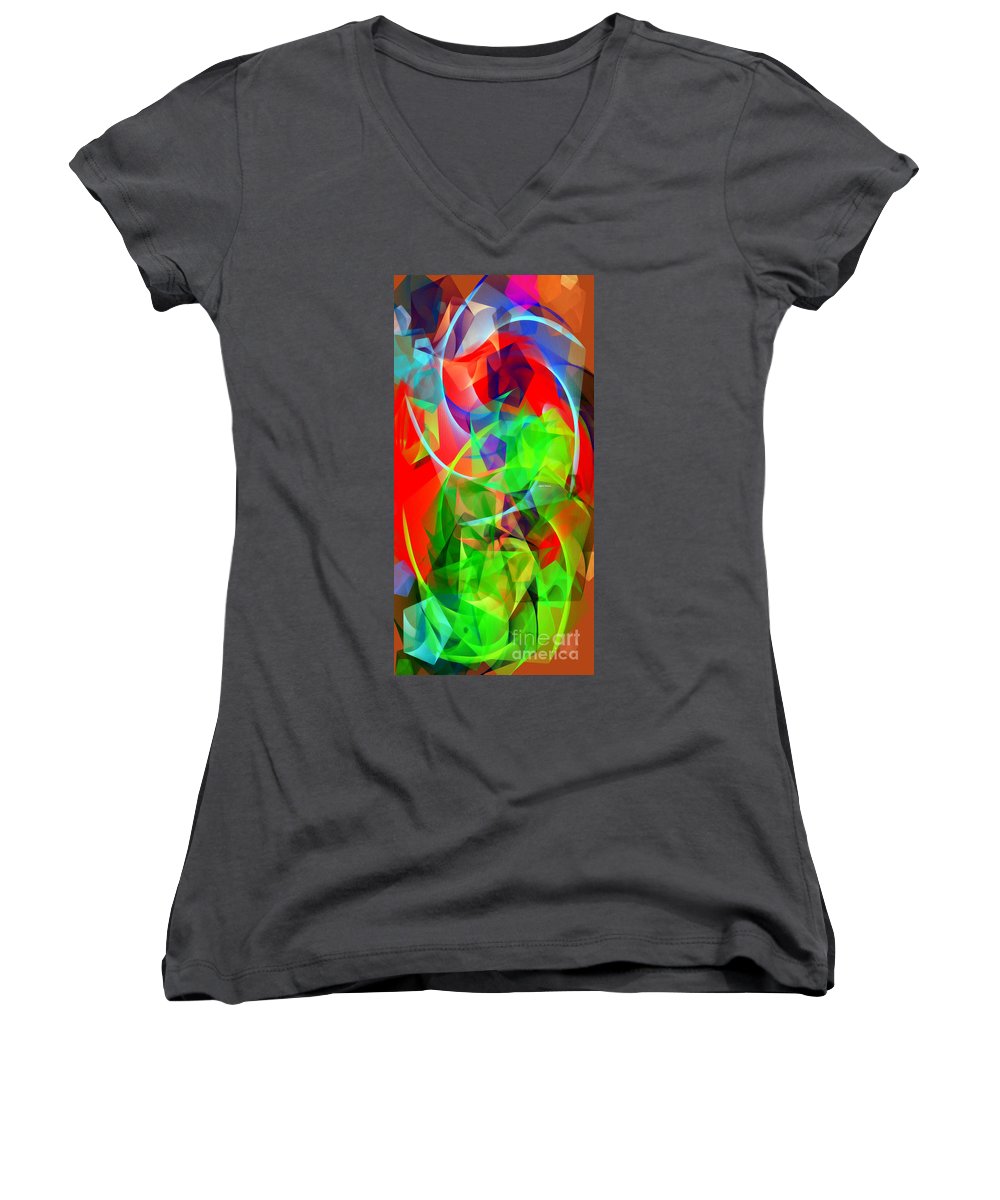 Color Dance 3720 - Women's V-Neck T-Shirt