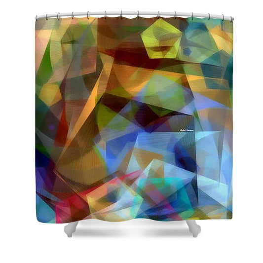 Complicated Sunset - Shower Curtain