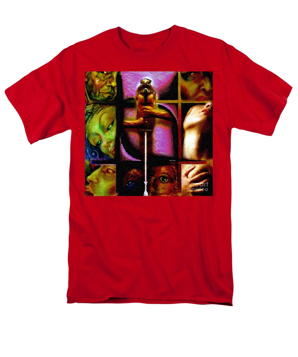 Men's T-Shirt  (Regular Fit) - Conflicts By Rafael Salazar