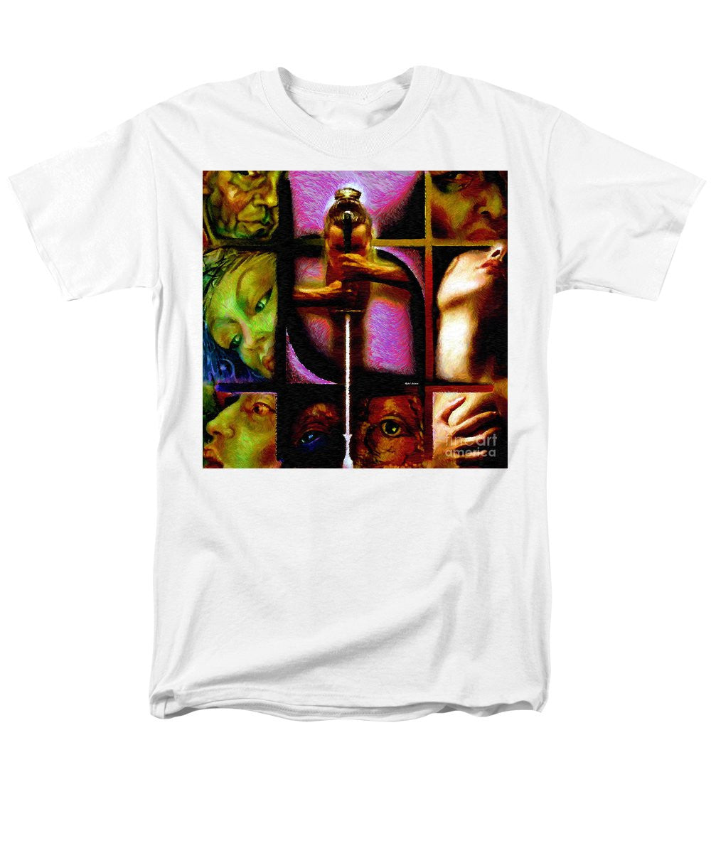 Men's T-Shirt  (Regular Fit) - Conflicts By Rafael Salazar