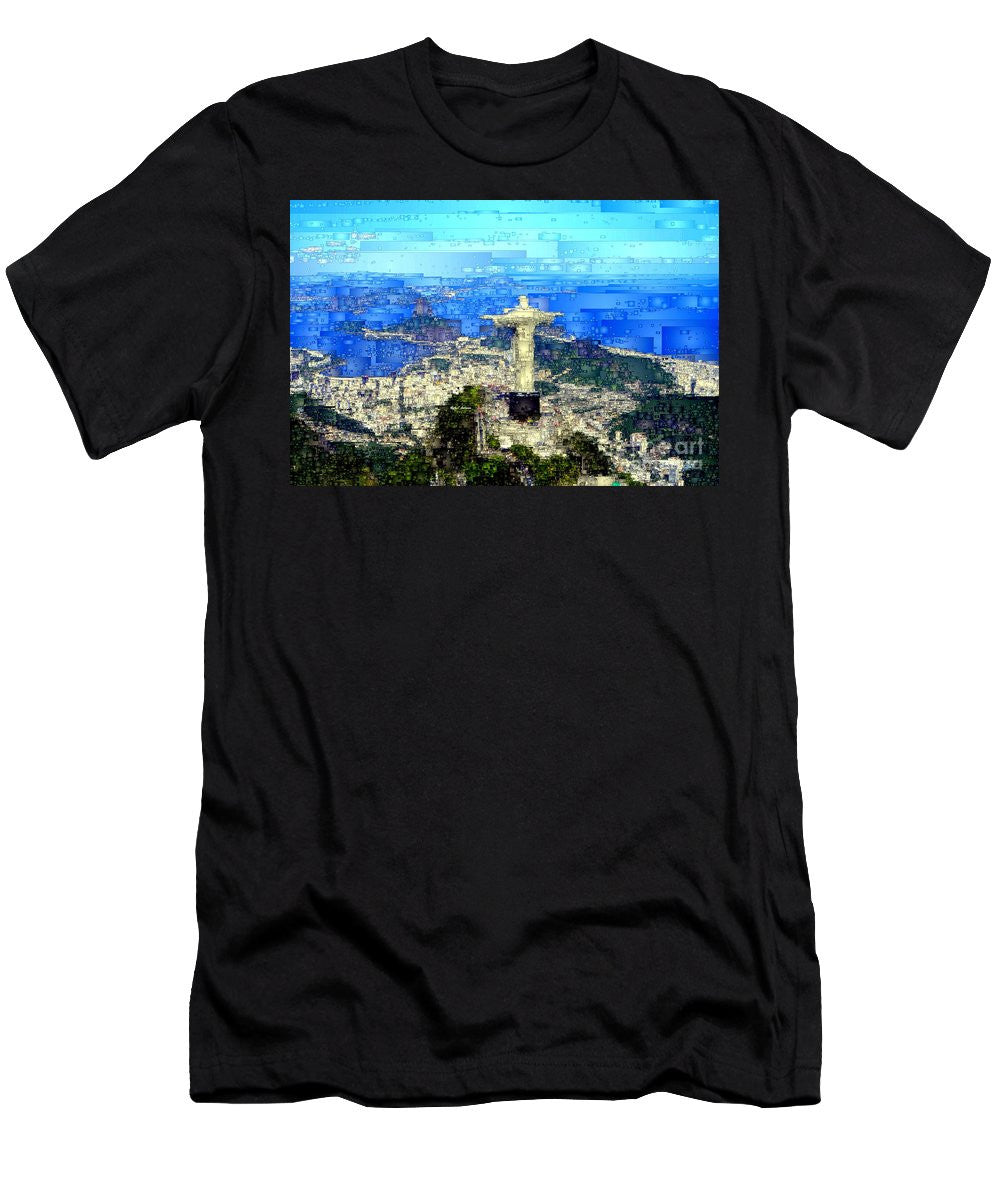 Men's T-Shirt (Slim Fit) - Cristo In Rio De Janeiro Brazil