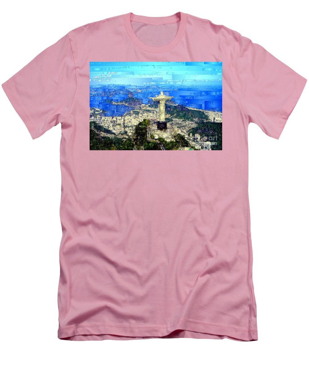 Men's T-Shirt (Slim Fit) - Cristo In Rio De Janeiro Brazil