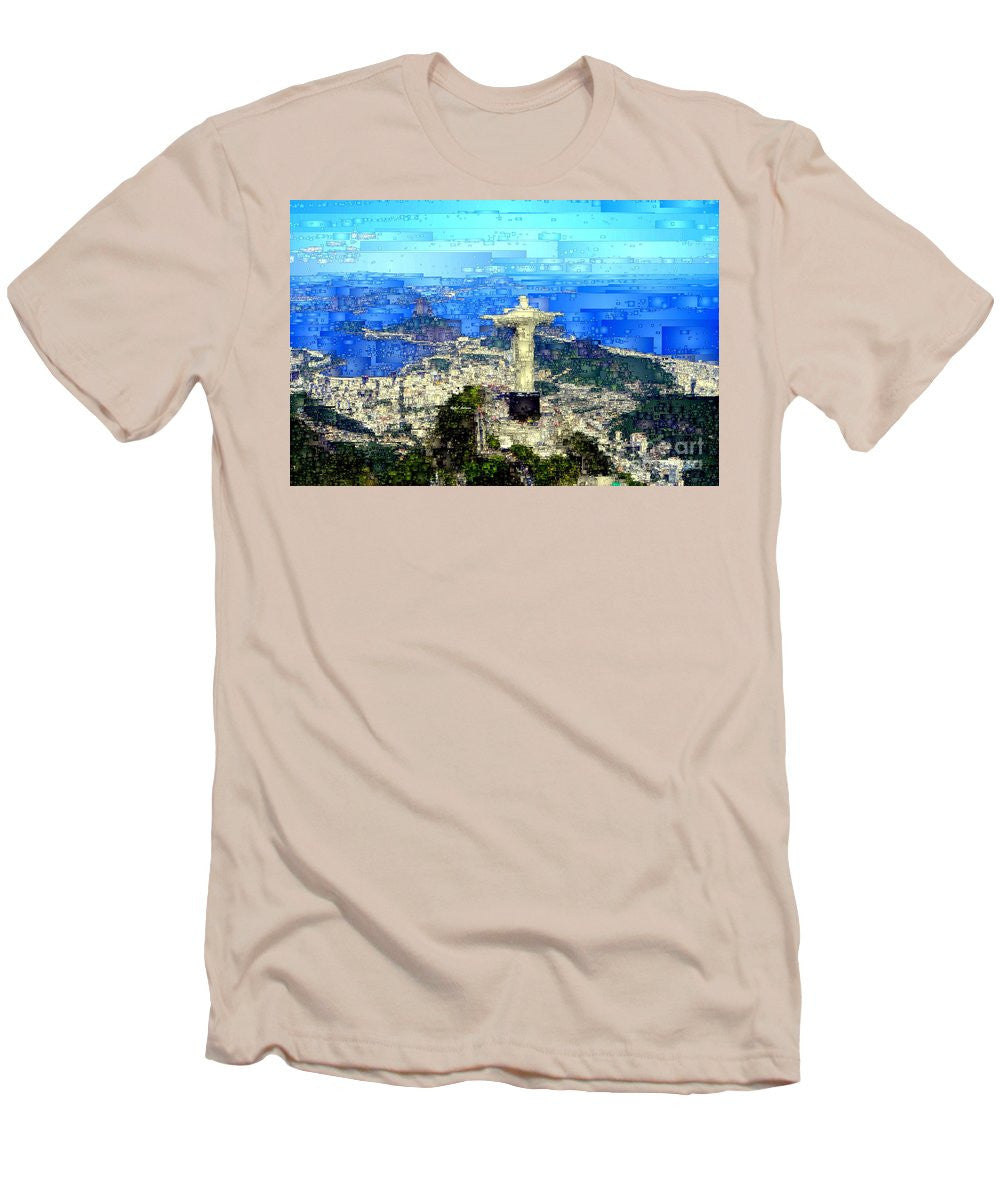 Men's T-Shirt (Slim Fit) - Cristo In Rio De Janeiro Brazil