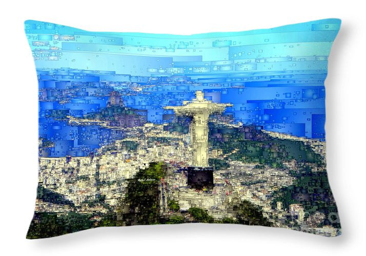 Throw Pillow - Cristo In Rio De Janeiro Brazil