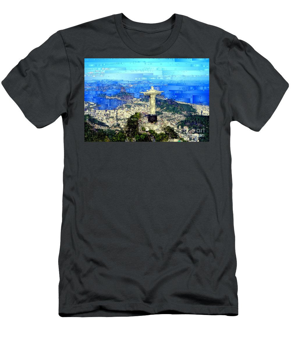 Men's T-Shirt (Slim Fit) - Cristo In Rio De Janeiro Brazil