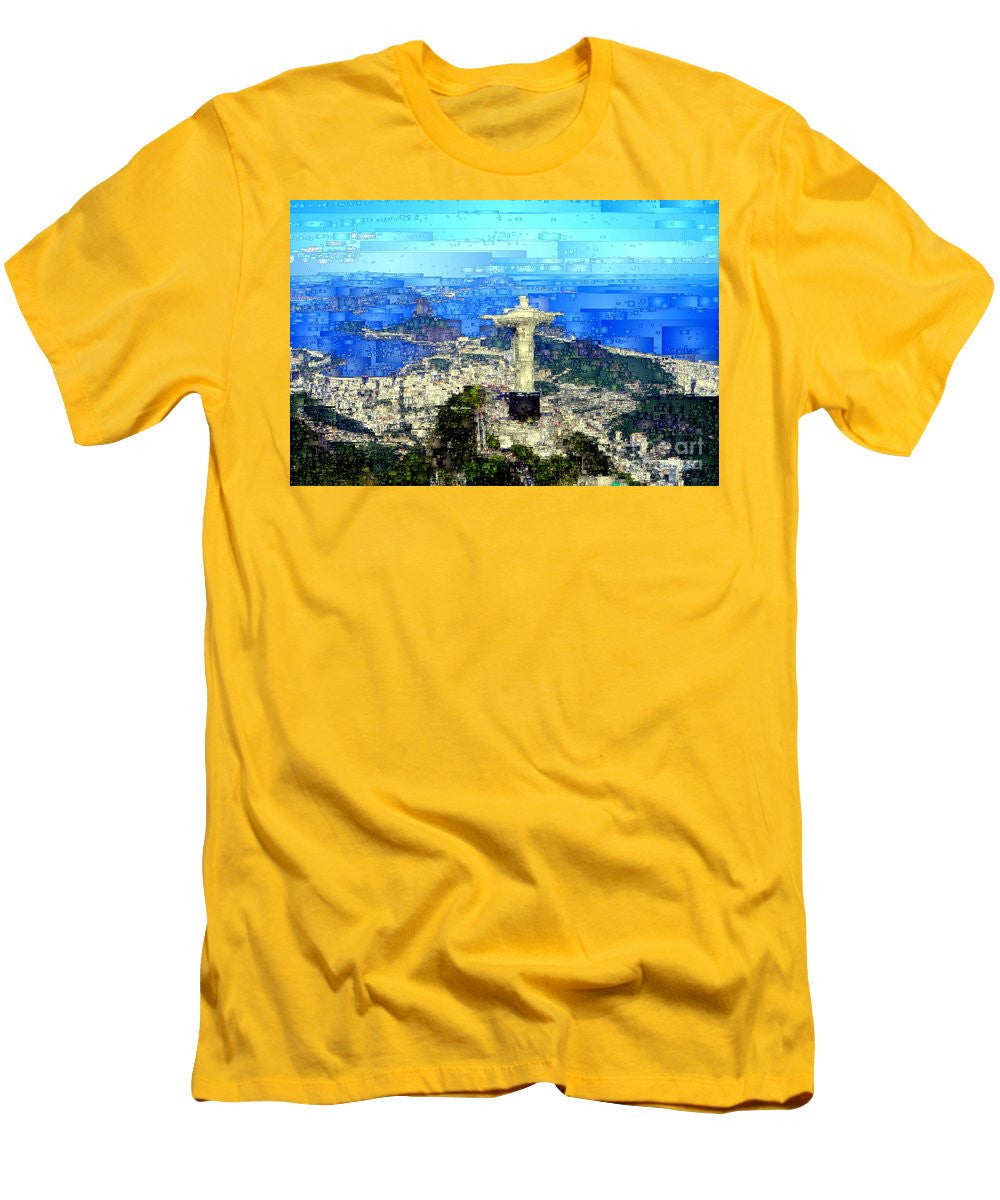 Men's T-Shirt (Slim Fit) - Cristo In Rio De Janeiro Brazil