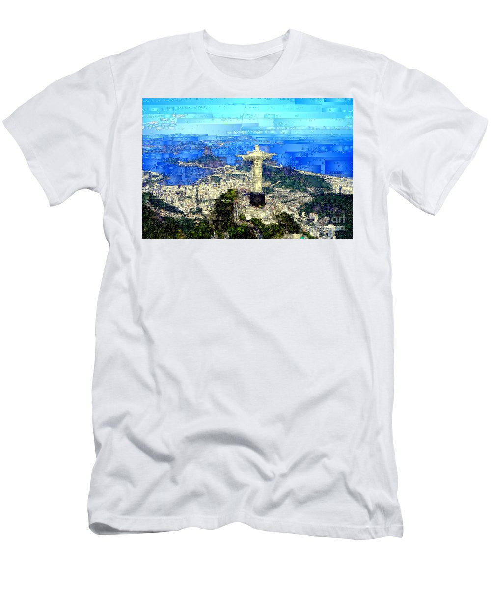 Men's T-Shirt (Slim Fit) - Cristo In Rio De Janeiro Brazil