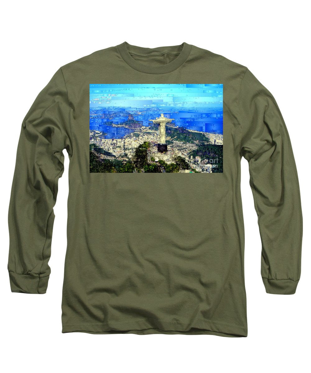 Long Sleeve T-Shirt - Cristo In Rio De Janeiro Brazil