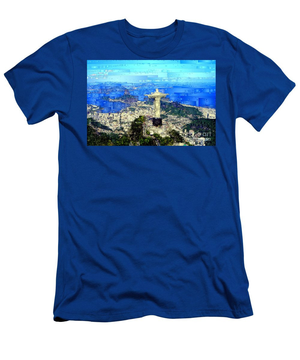 Men's T-Shirt (Slim Fit) - Cristo In Rio De Janeiro Brazil