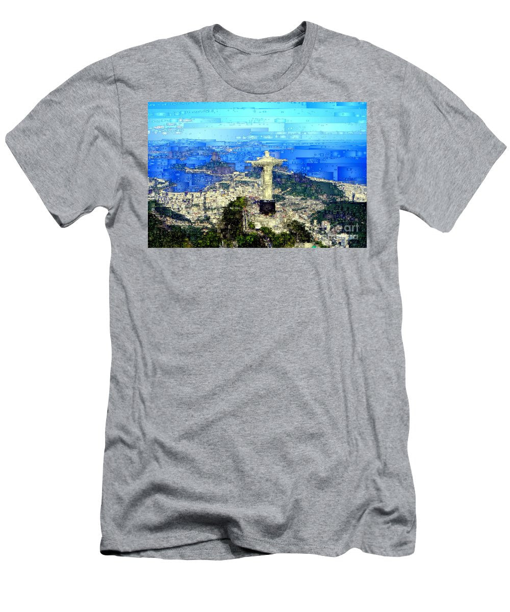 Men's T-Shirt (Slim Fit) - Cristo In Rio De Janeiro Brazil