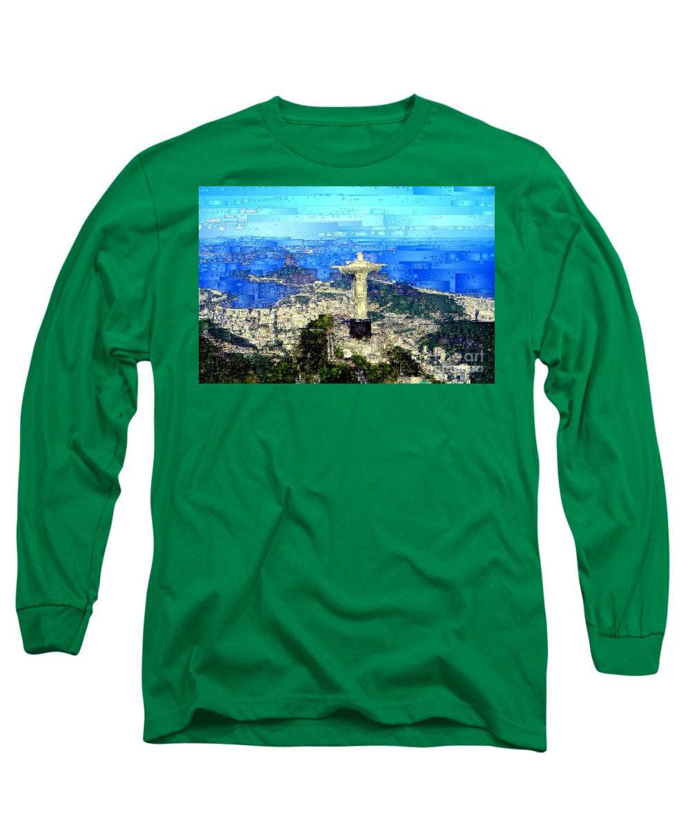 Long Sleeve T-Shirt - Cristo In Rio De Janeiro Brazil