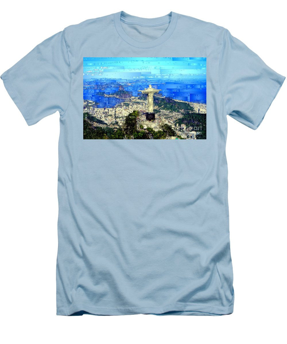 Men's T-Shirt (Slim Fit) - Cristo In Rio De Janeiro Brazil