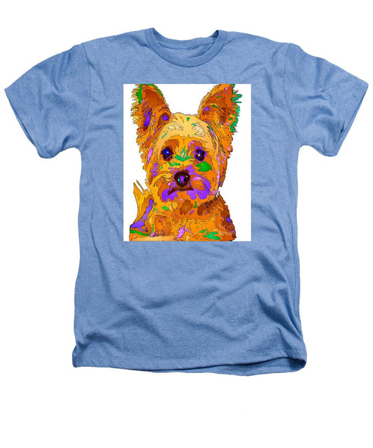 Heathers T-Shirt - Cupcake The Yorkie. Pet Series