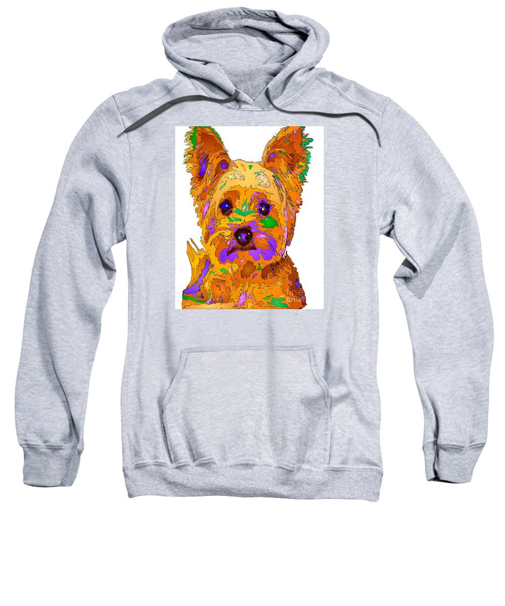 Sweat-shirt - Cupcake The Yorkie. Série pour animaux de compagnie