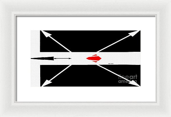 Cupid Arrows - Framed Print