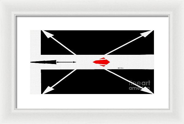 Cupid Arrows - Framed Print