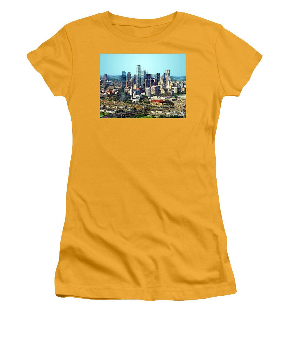 Women's T-Shirt (Junior Cut) - Dallas Skyline
