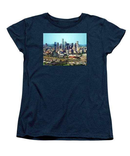 Women's T-Shirt (Standard Cut) - Dallas Skyline